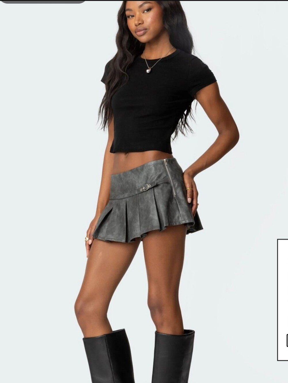 Edikted Billi Micro Skirt / Small